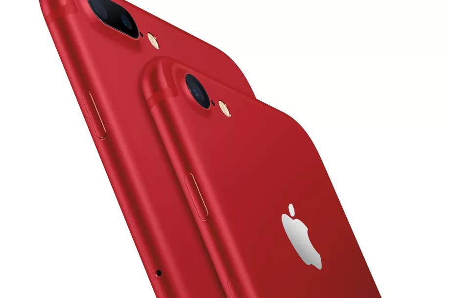 iphone 7 and iphone 7 plus RED