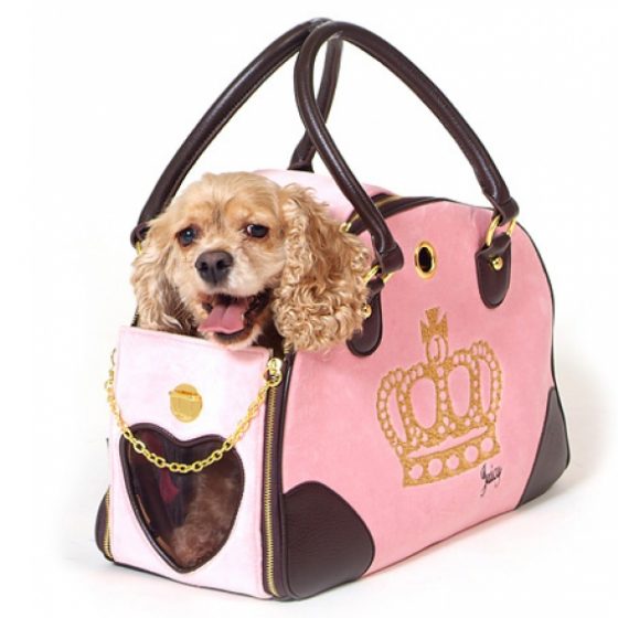 Crown Juicy Couture Dog Carrier 1