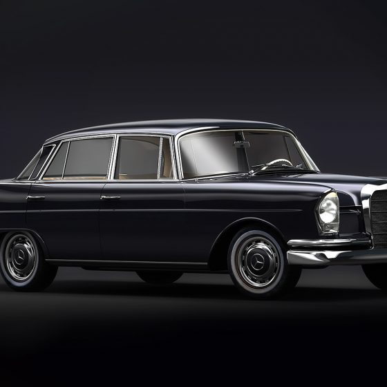 Mercedes Benz W111 'Fin Tail' 1