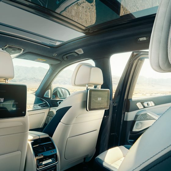 BMW X7 interior