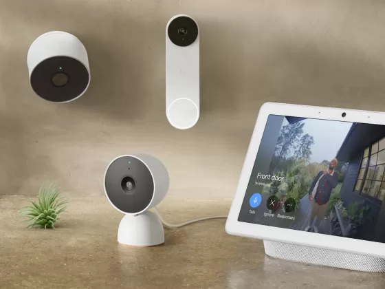 Google Nest Doorbell - Battery-With Display