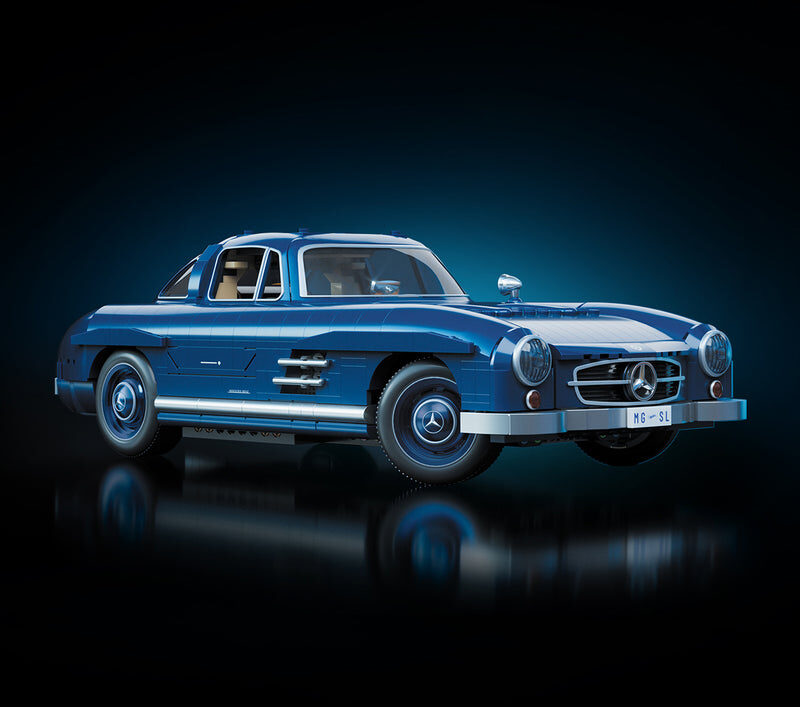 Mattel Brick Shop - 300SL Gullwing