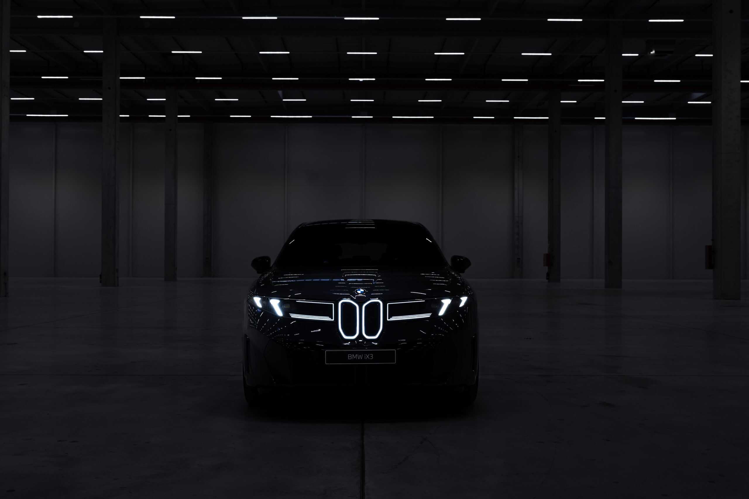 BMW iX3 rear exterior view