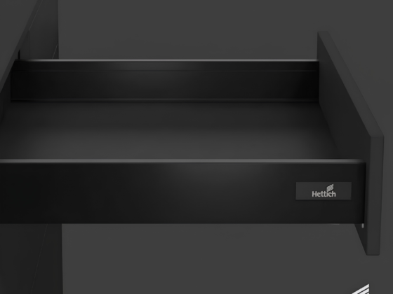 Kitchen Drawer Systems collection overview showing soft-close drawer hardware