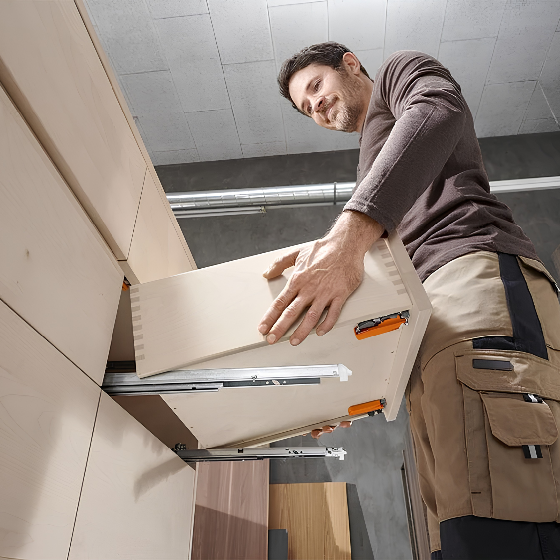 Kitchen Drawer Systems: A Buyer's Guide 2 Kitchen Drawer Systems runner and drawer box hardware components