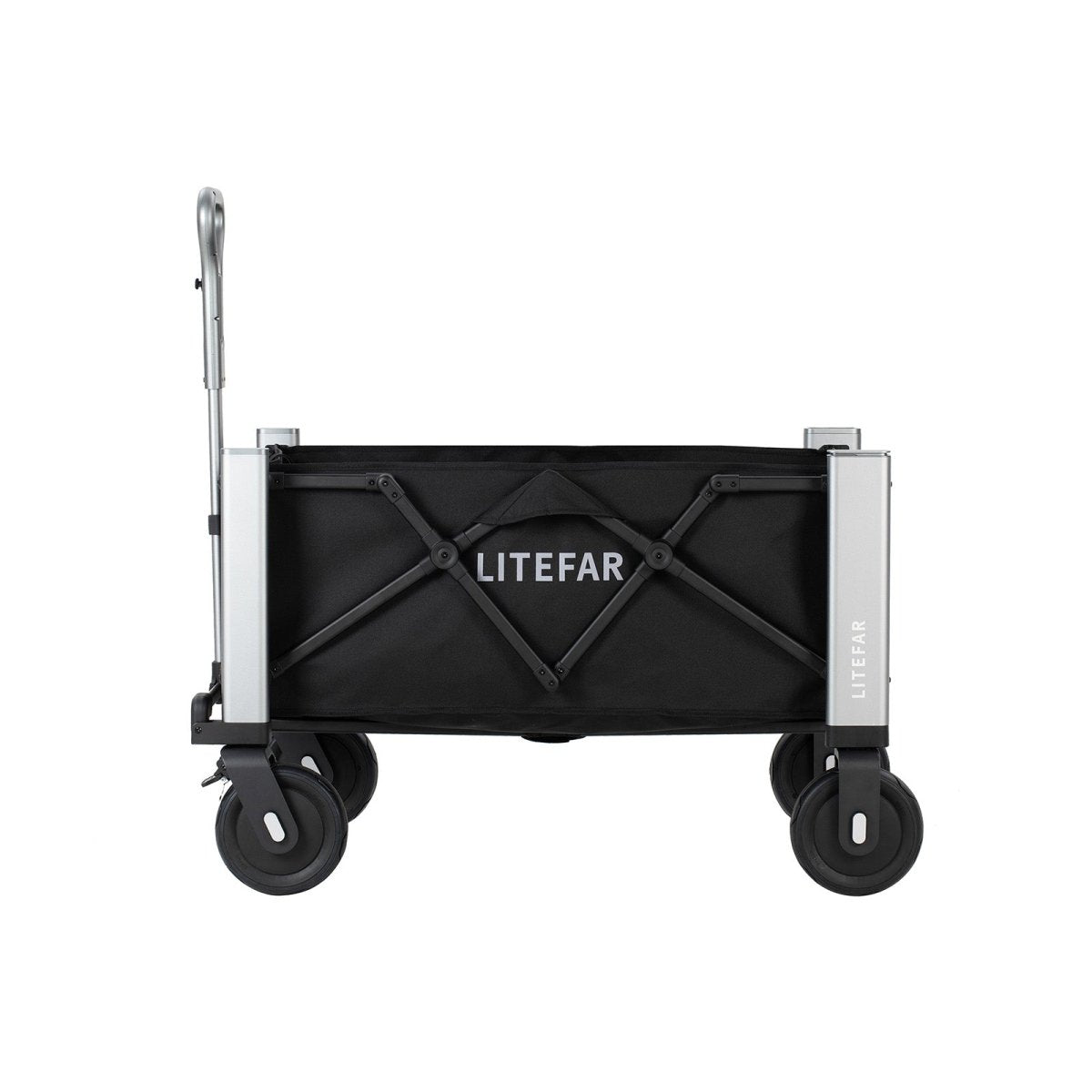 Litefar's Orion Smart Wagon: An Electric Hauling Wagon for the Australian Outdoors 3 Litefar Orion Smart Wagon folded flat for compact storage and transport