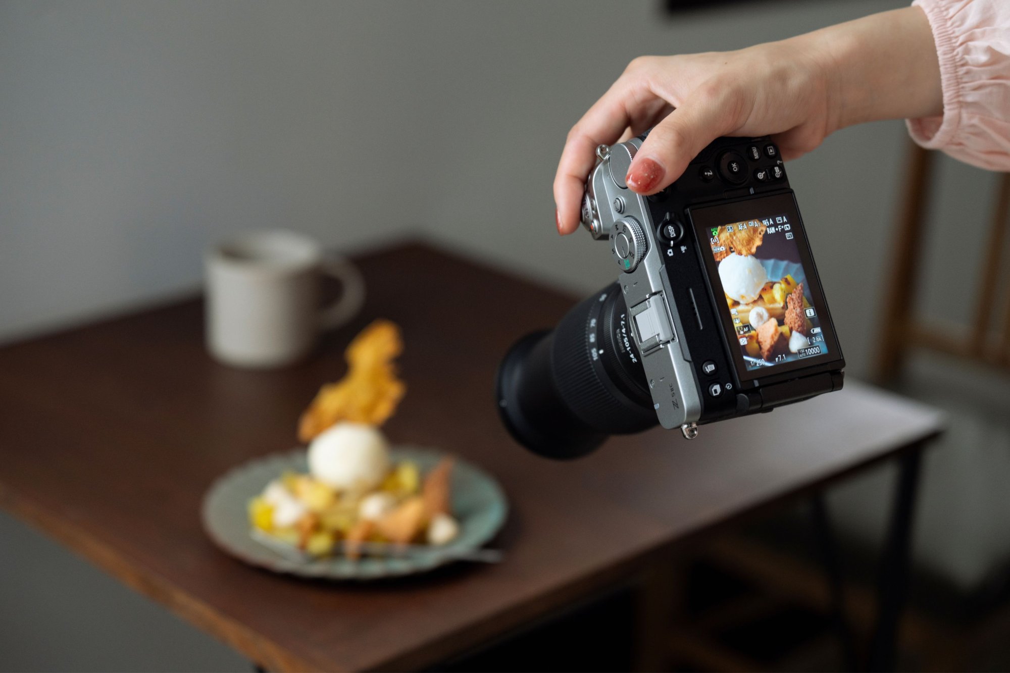 Nikon Z5IIc: A Full-Frame Mirrorless Camera Built to Make Photography Easy 4 Nikon Z5IIc used to photograph a dessert close up