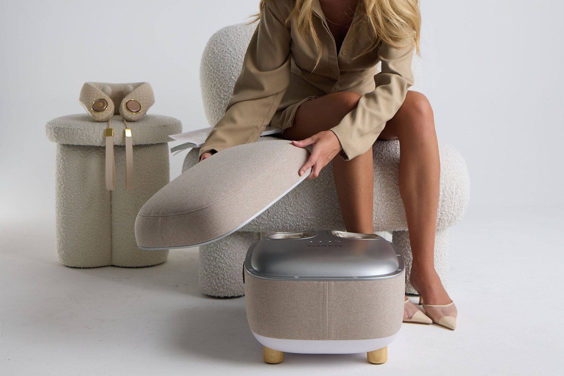 Olympia OTTO Foot Massager front view