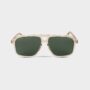 Vaanyard Gravity Sunglasses in Earl Gloss with G15 Green lenses