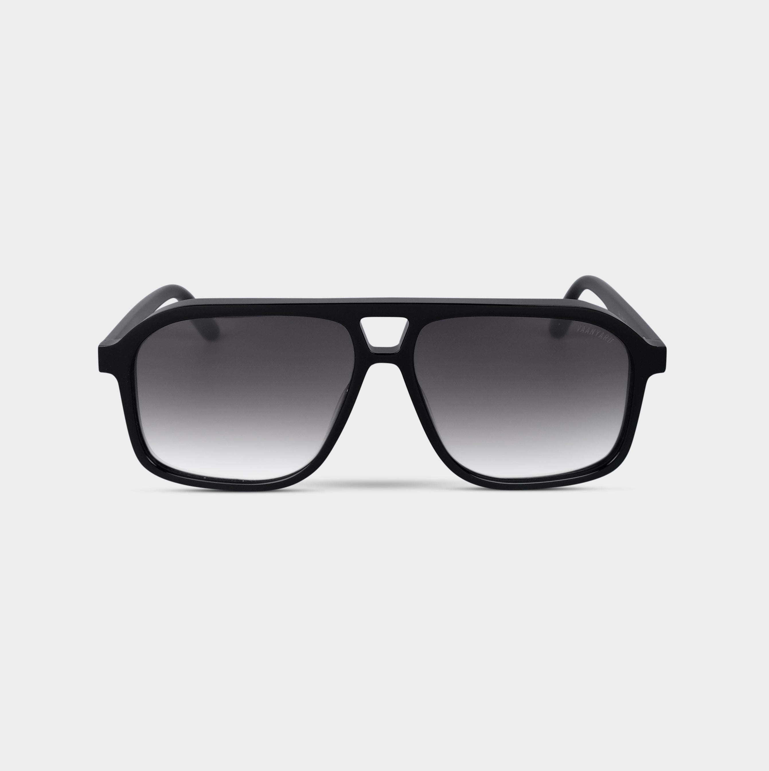 Vaanyard Gravity Sunglasses: Sydney's Disco-Era Frame With a Cult Following 3 Vaanyard Gravity Sunglasses in Black Gloss with grey gradient lenses