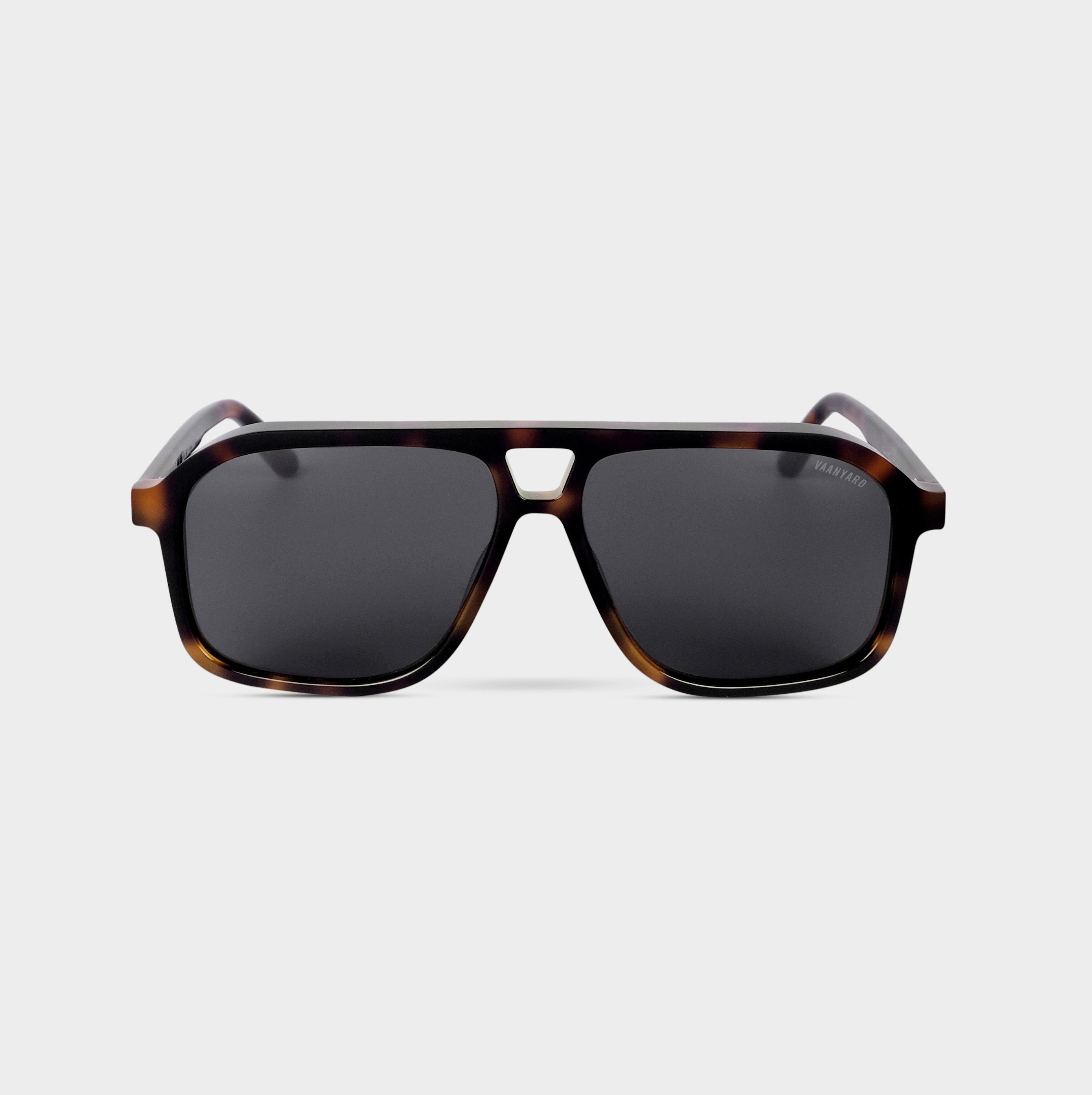 Vaanyard Gravity Sunglasses: Sydney's Disco-Era Frame With a Cult Following 2 Vaanyard Gravity Sunglasses in Newtown Tort Gloss with grey lenses